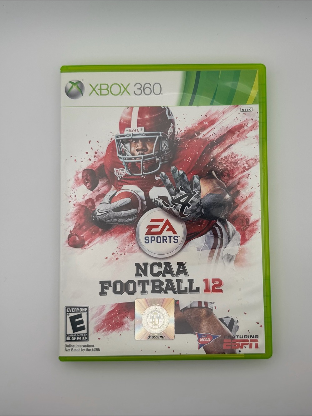 EA Sports NCAA Football 12 Xbox 360 - Red/White